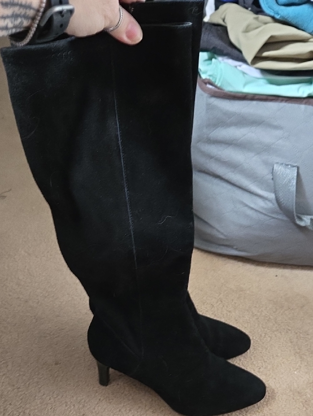 Suede Boots